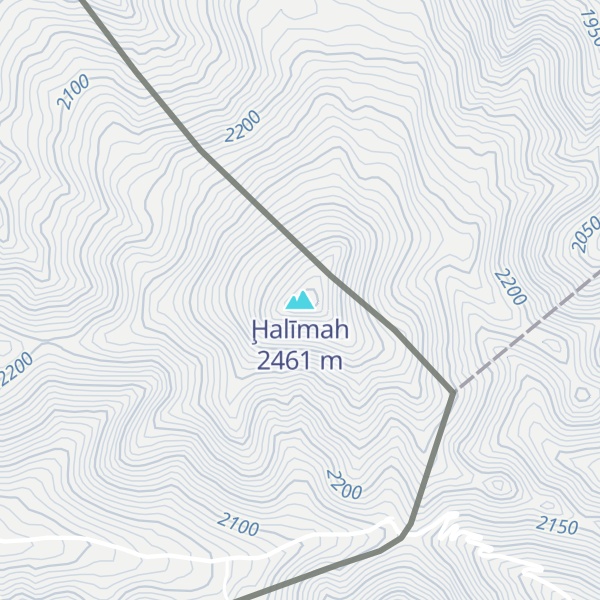 Map of Ḩalīmah