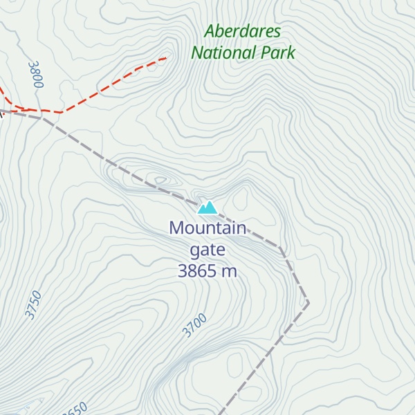 Map of Mountain gate