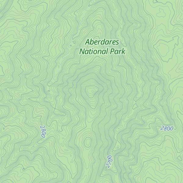 Map of Kanjwiri Hill