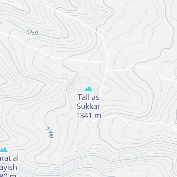 Map of Tall as Sukkar