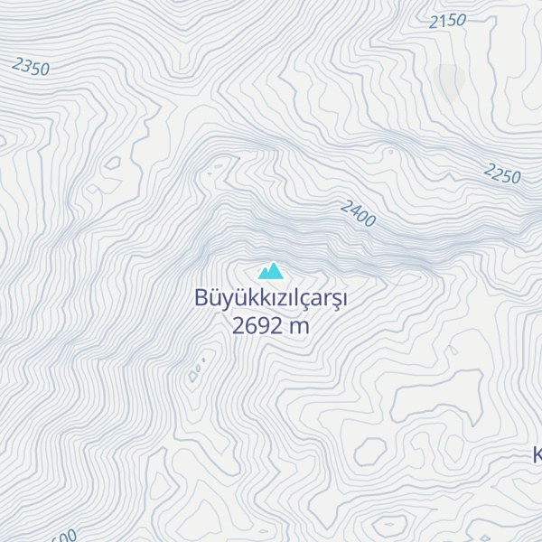 Map of Büyükkızılçarşı