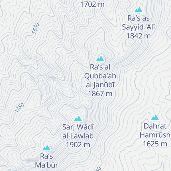 Map of Ra’s Shu‘bat al Ḩamrah