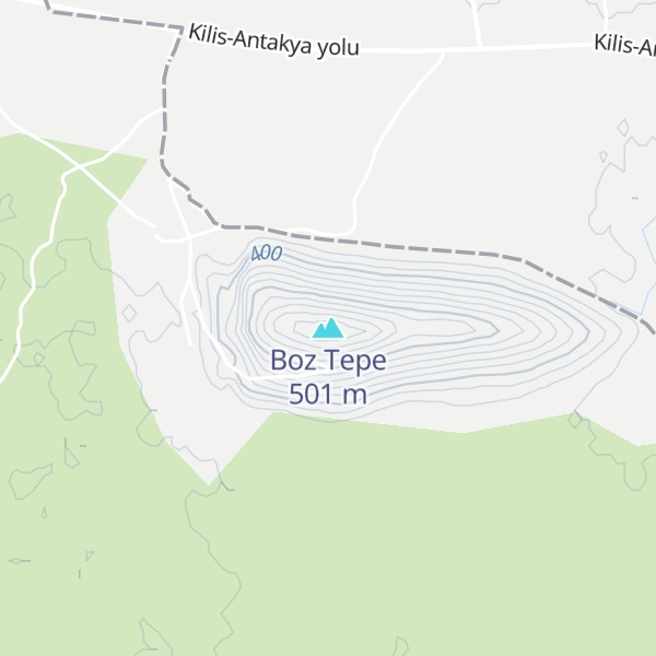 Map of Boz Tepe