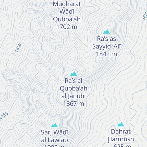 Map of Ra’s al Qubba‘ah al Janūbī