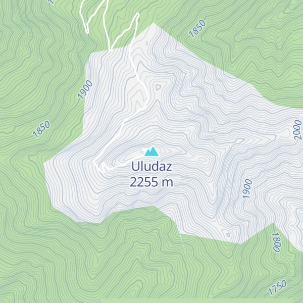 Map of Uludaz