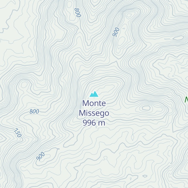 Map of Monte Missego