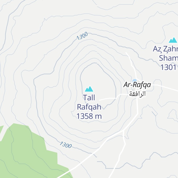 Map of Tall Rafqah