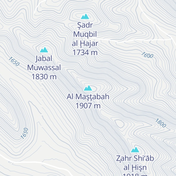 Map of Al Maşţabah