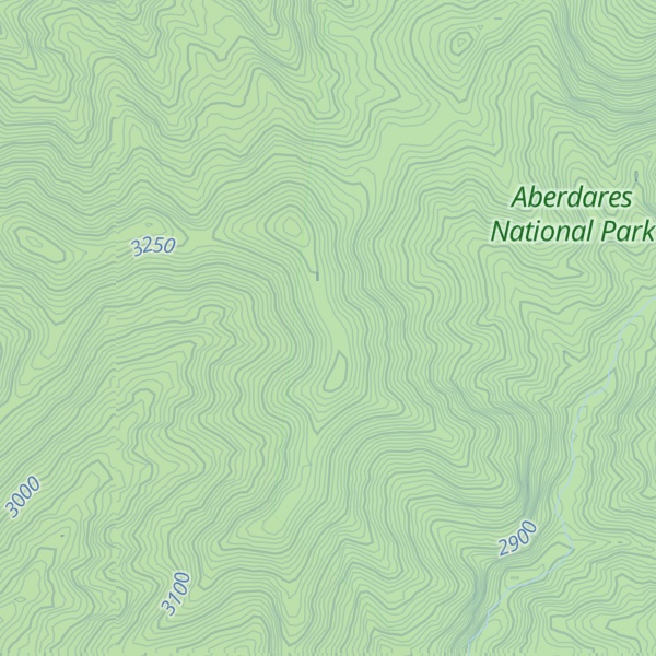 Map of Feys Peak