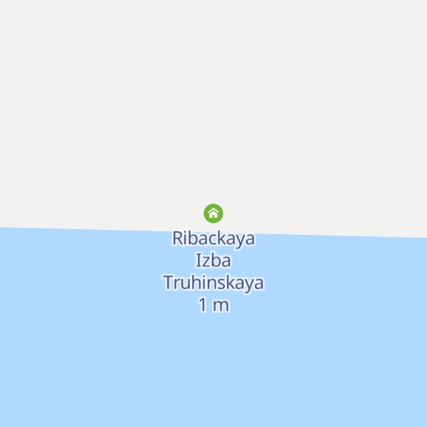 Map of Ribackaya Izba Truhinskaya