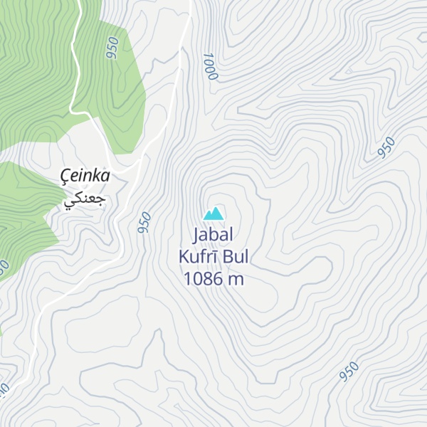 Map of Jabal Kufrī Bul