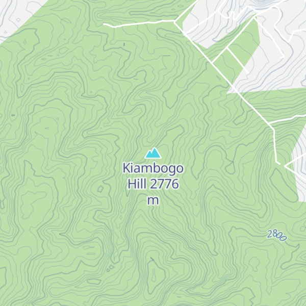 Map of Kiambogo Hill