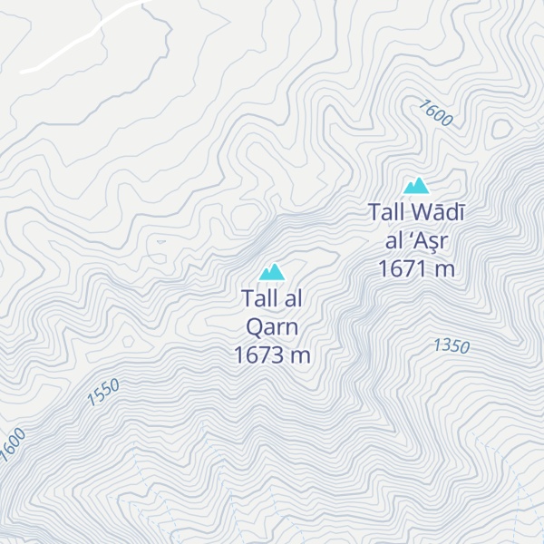Map of Tall al Qarn