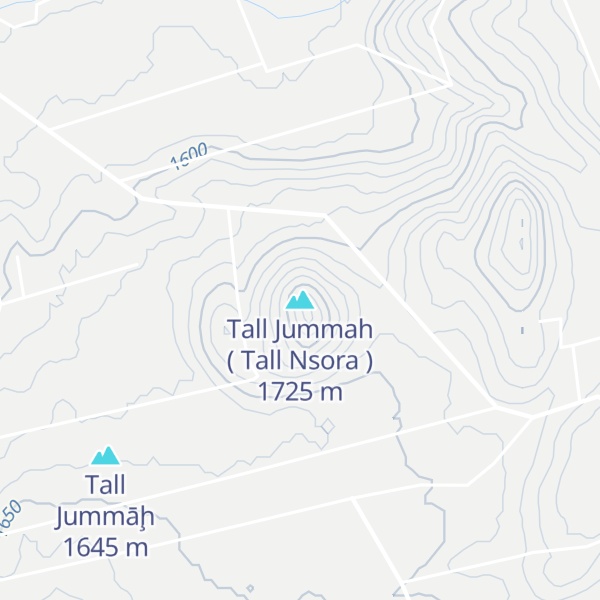 Map of Tall Jummah ( Tall Nsora )