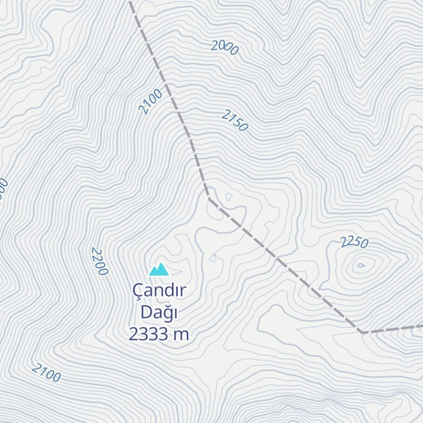 Map of Çandırdağı Tepesi