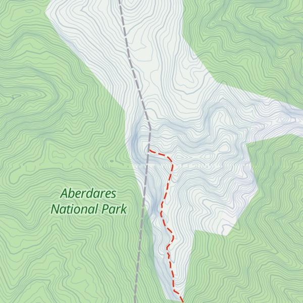 Map of Elephant Hill Summit