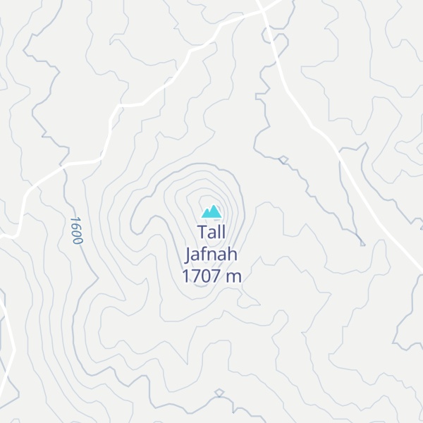 Map of Tall Jafnah