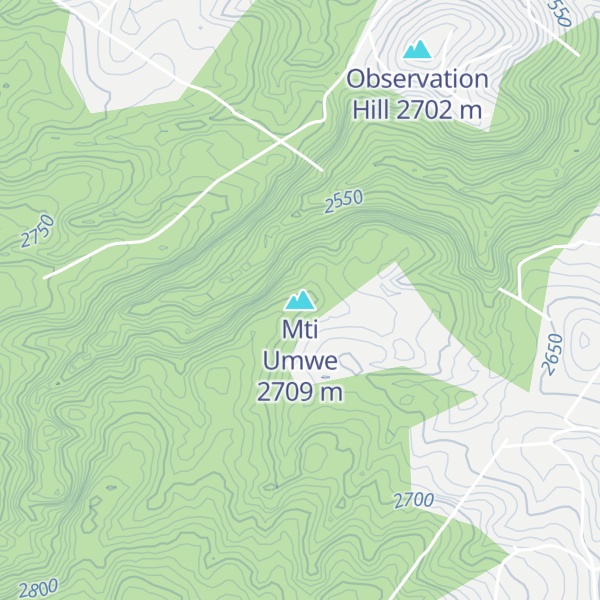 Map of Mti Umwe