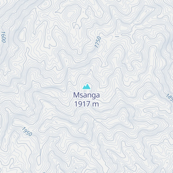 Map of Msanga