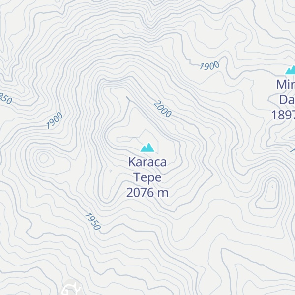 Map of Karaca Tepe