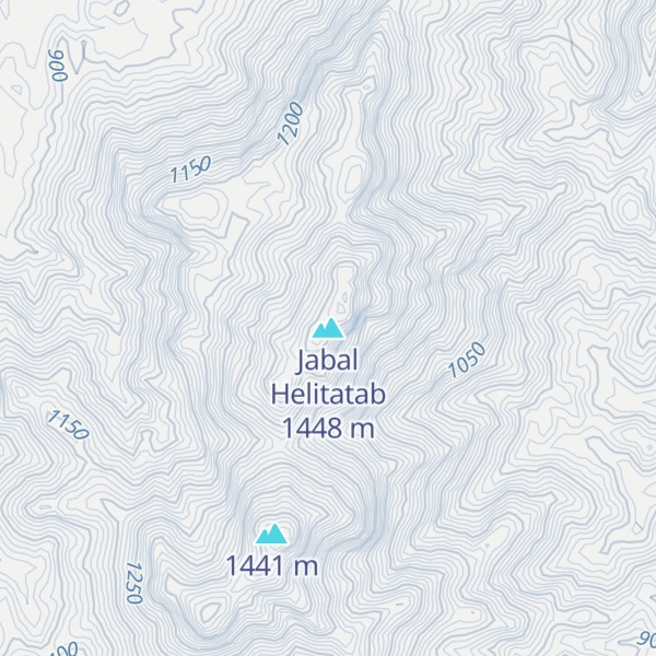 Map of Jabal Helitatab
