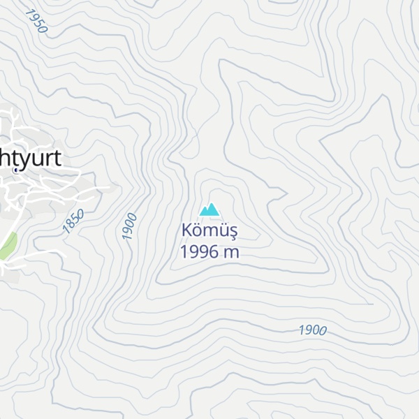 Map of Kömüş