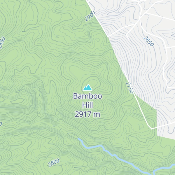 Map of Bamboo Hill