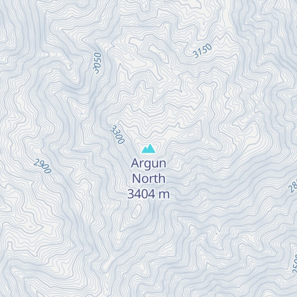 Map of Argun North