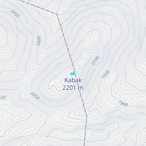 Map of Kabak