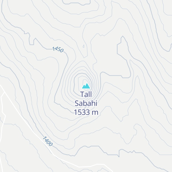 Map of Tall Sabahi