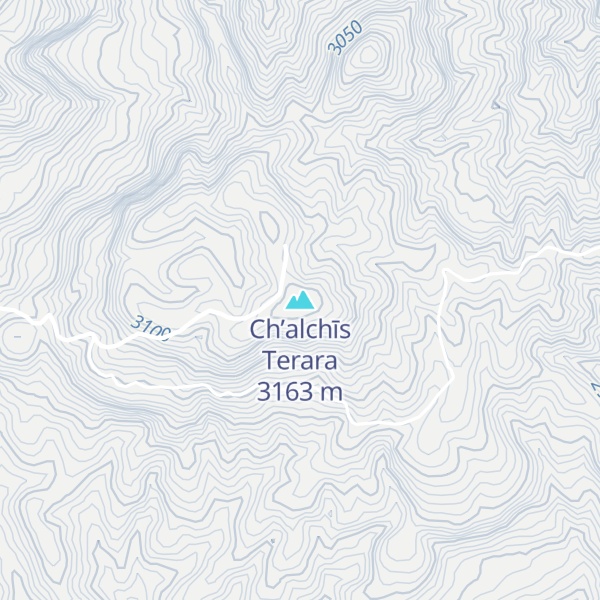 Map of Ch’alchīs Terara
