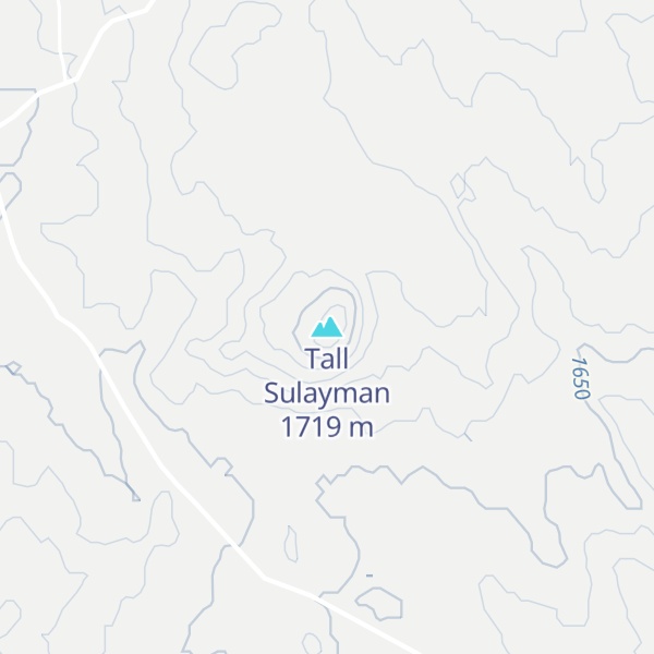 Map of Tall Sulayman