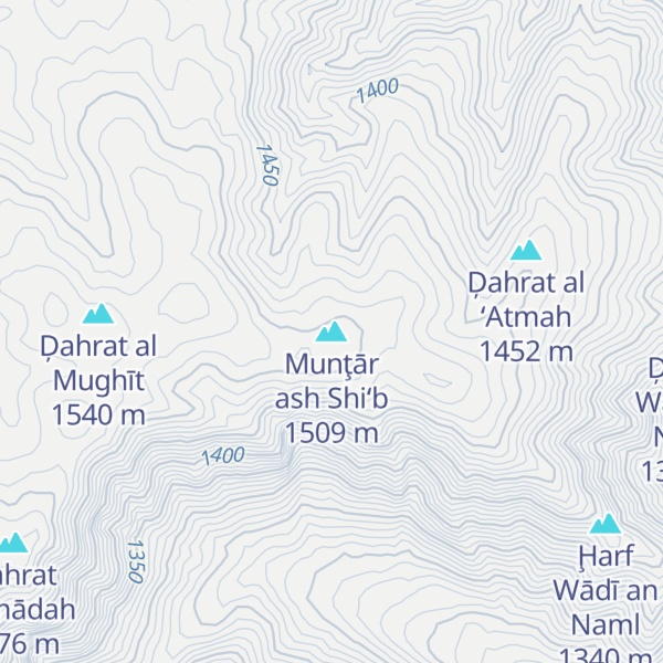 Map of Munţār ash Shi‘b