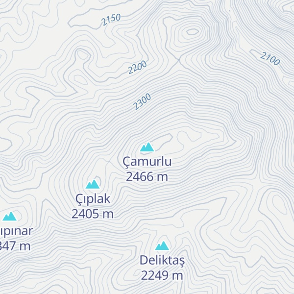 Map of Çamurlu