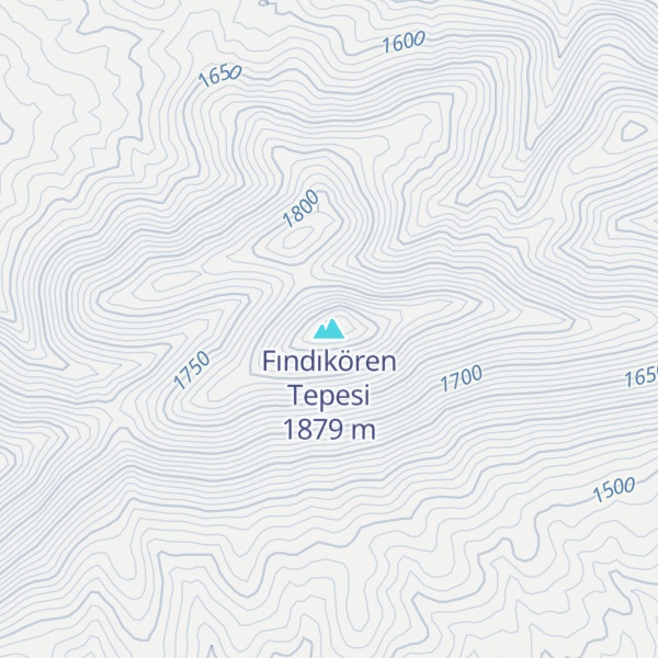 Map of Fındıkören Tepesi