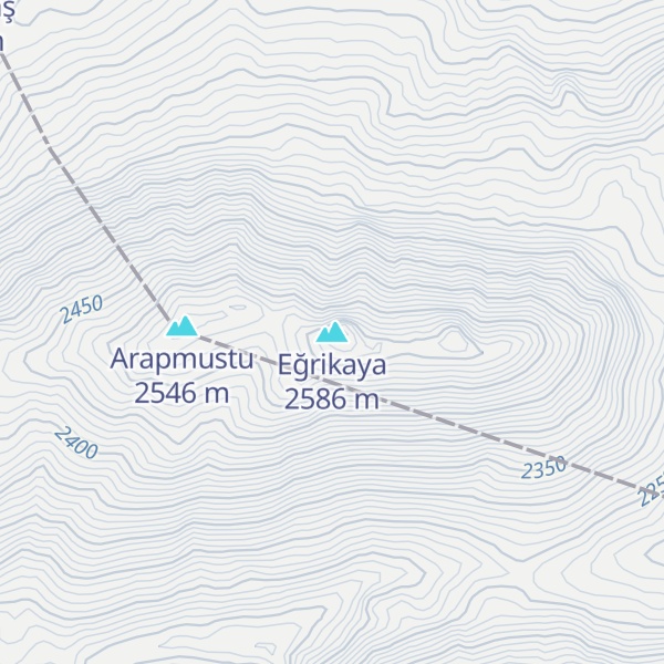 Map of Eğrikaya