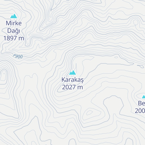Map of Karakaş