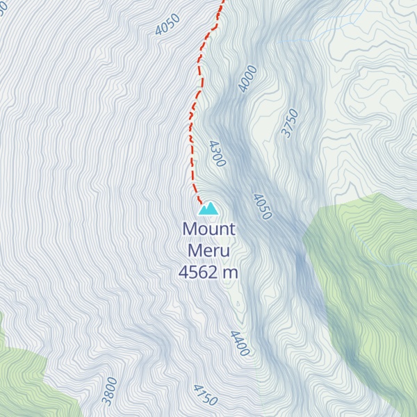 Map of Mount Meru