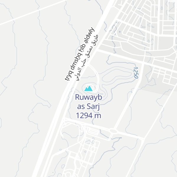 Map of Ruwayb as Sarj