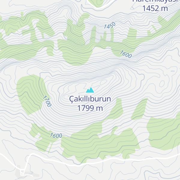 Map of Çakıllıburun