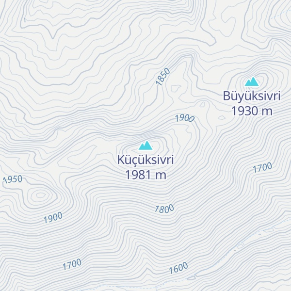 Map of Küçüksivri