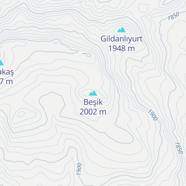 Map of Beşik