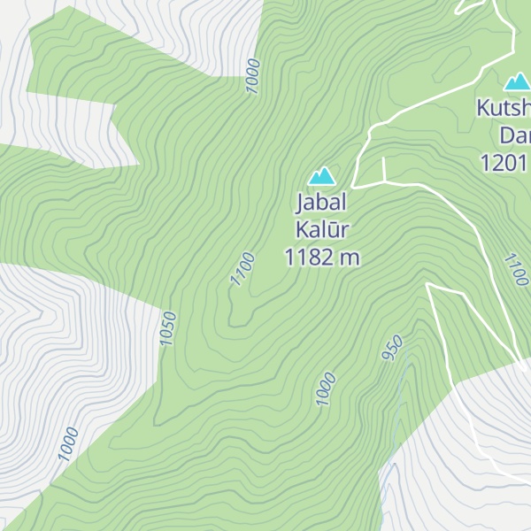 Map of Jabal al Qal‘ah