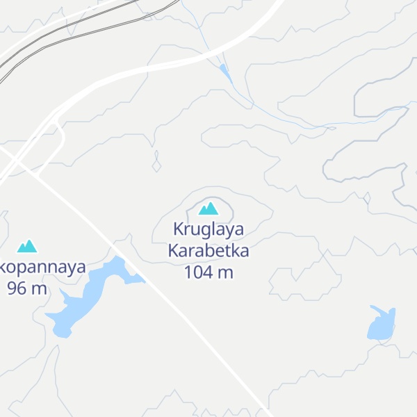 Map of Kruglaya Karabetka