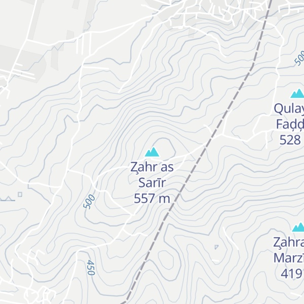 Map of Z̧ahr as Sarīr