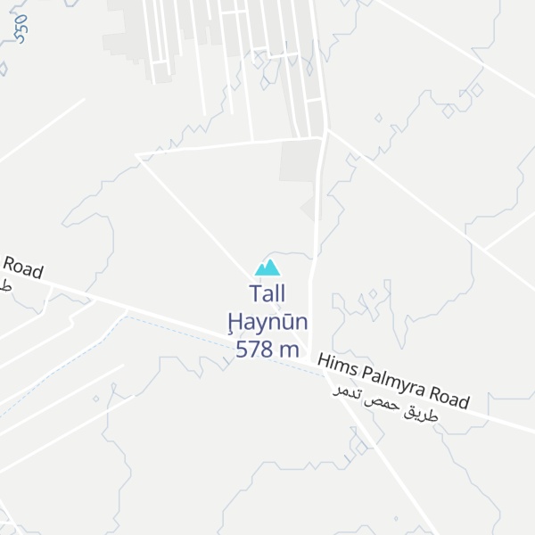 Map of Tall Ḩaynūn