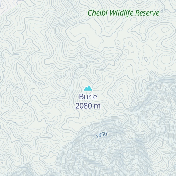 Map of Burie