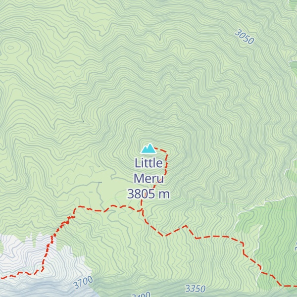 Map of Little Meru