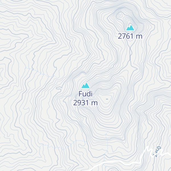 Map of Fudi