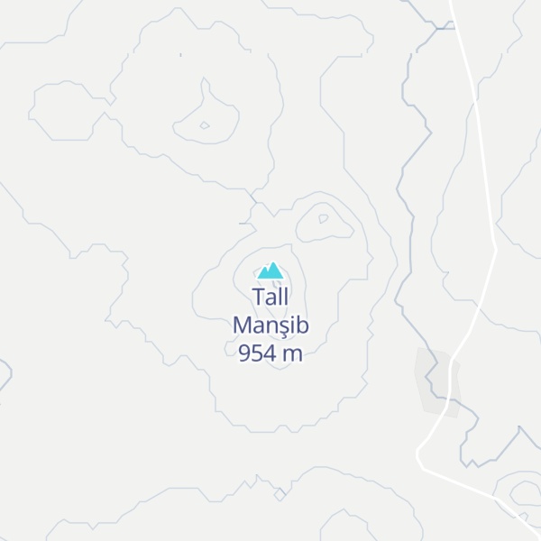 Map of Tall Manşib